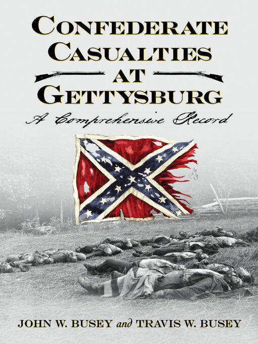 Title details for Confederate Casualties at Gettysburg by John W. Busey - Available